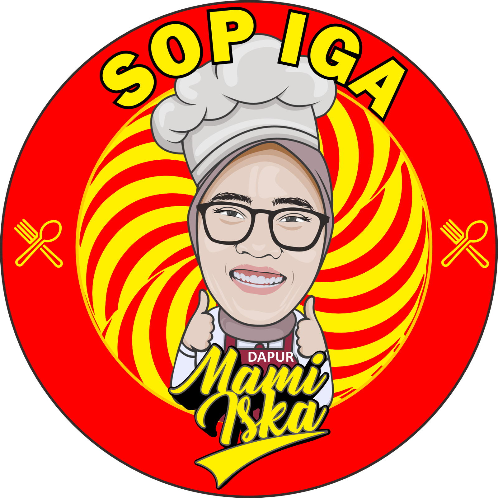 Logo Dapur Mami Iska